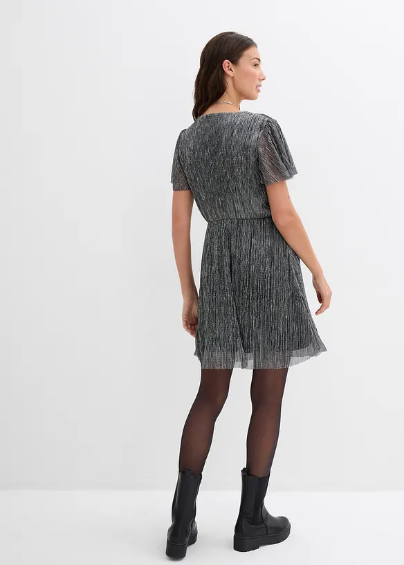 Kurzes Glitzerkleid, bonprix