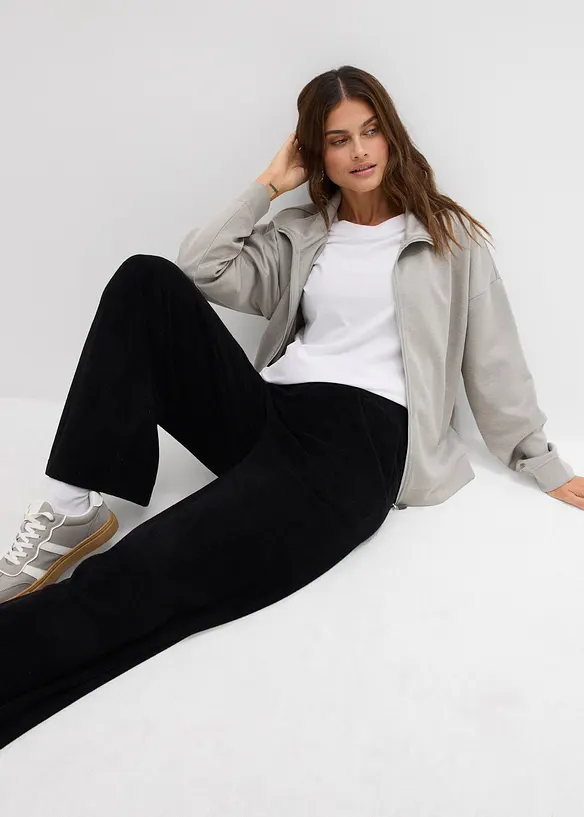 Jersey Frottee-Hose, bonprix