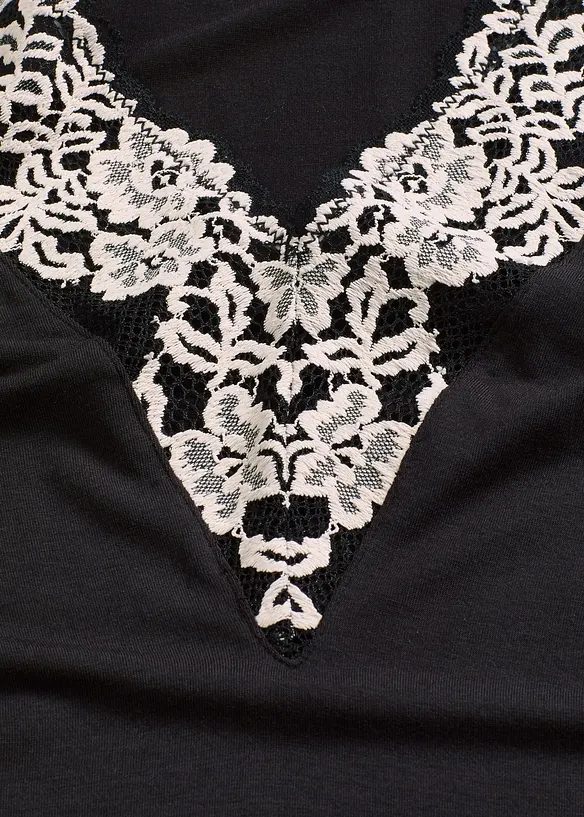 Body sans armatures en modal doux avec dentelle, bonprix