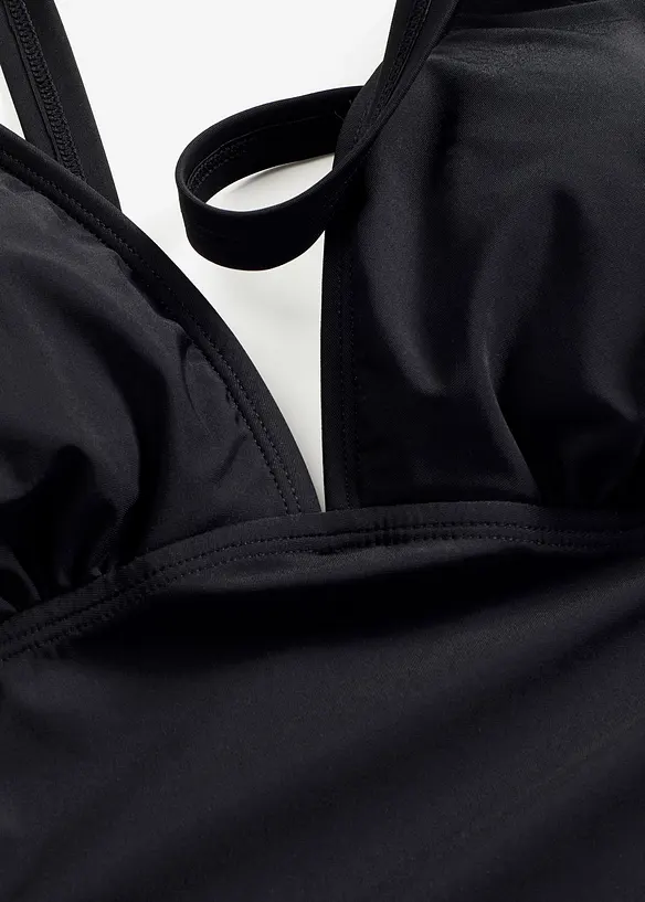 Light Shape-Badeanzug mit V-Ausschnitt, bonprix