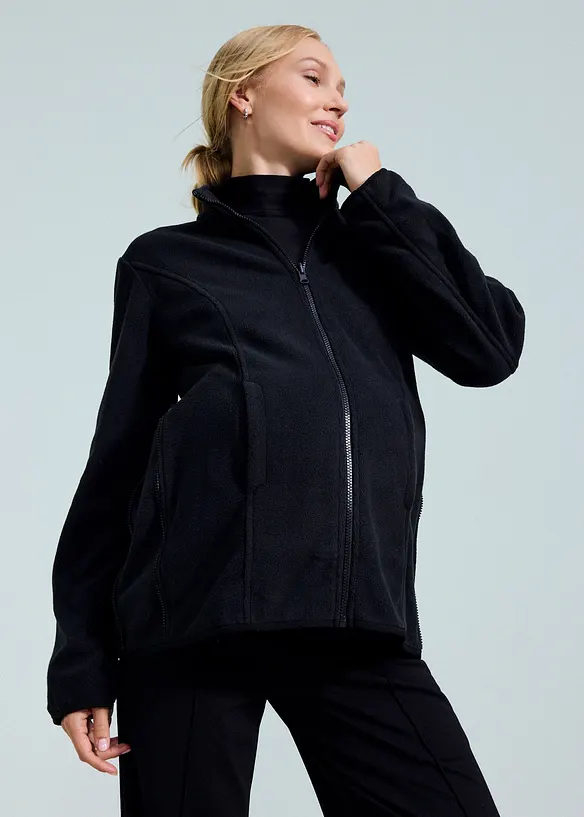 6-in-1 Umstands-Tragejacke mit herausnehmbarer Fleecejacke, bonprix