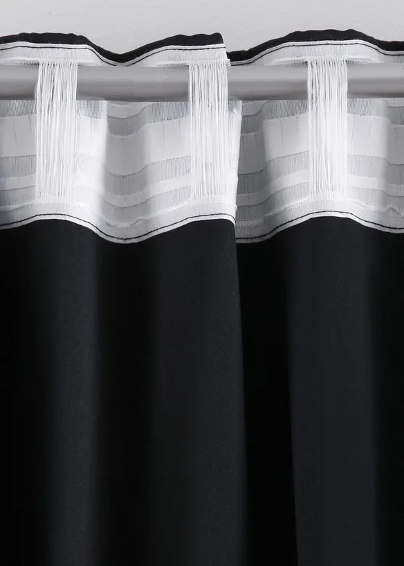 Rideau obscurcissant (1 pce), taille normale et XXL, bonprix