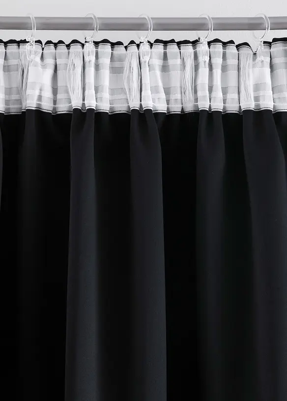 Rideau obscurcissant (1 pce), taille normale et XXL, bonprix