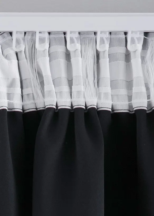 Rideau obscurcissant (1 pce), taille normale et XXL, bonprix