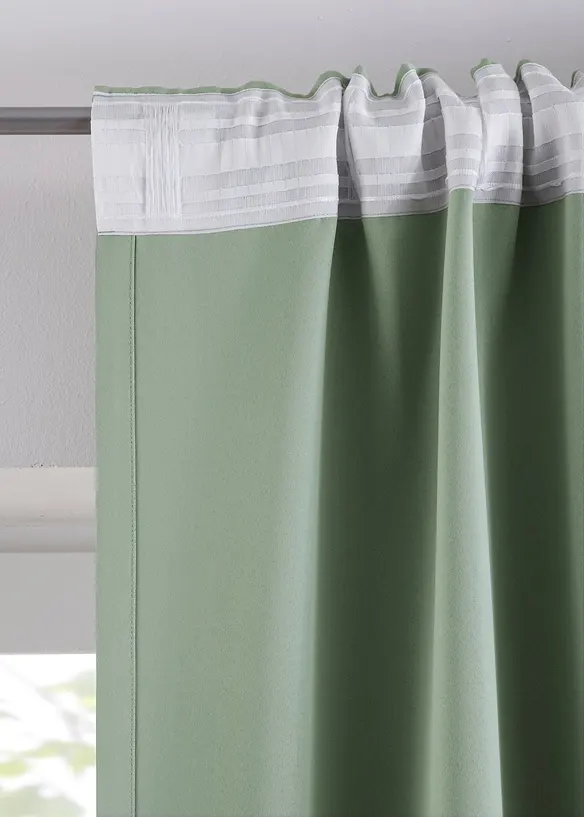 Rideau obscurcissant (1 pce), taille normale et XXL, bonprix