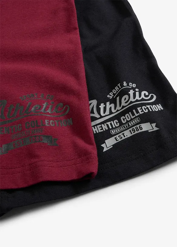 Lot de 3 boxers longs coton, bonprix