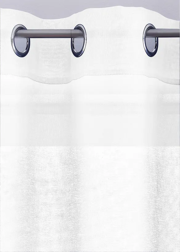 Voilage texturé avec polyester recyclé (1 pce.), bonprix