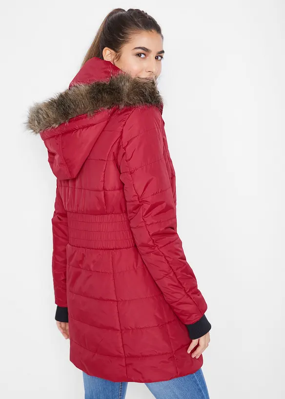 Parka longue style 2-en-1, matelassée et déperlante, bonprix