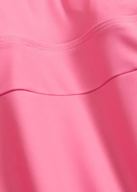 Medium Shape-Badeanzug mit eckigem Ausschnitt, bonprix