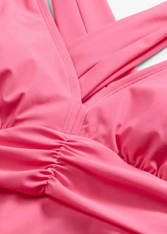 Light Shape-Badeanzug mit gekreuzten Tr&auml;gern, bonprix