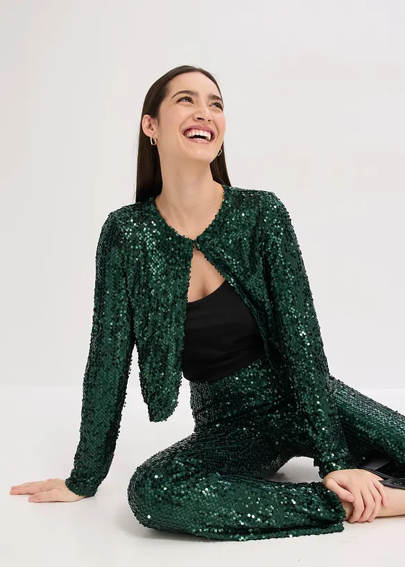 Gilet à sequins, bonprix