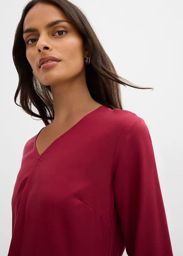 Robe en twill lyocell fluide, bonprix