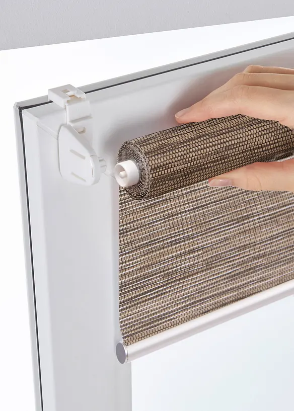 Sichtschutzrollo in Bambus Optik, bonprix