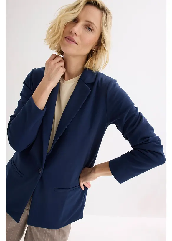 Blazer aus Jerseycrepe, bonprix