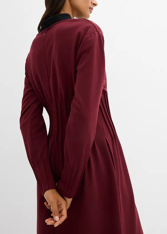 Robe confortable avec plis décoratifs, bonprix