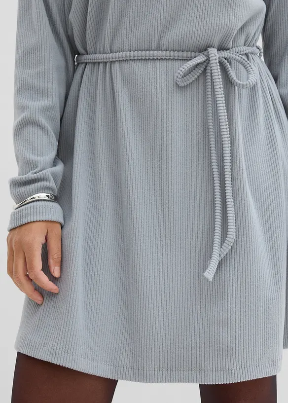 Geripptes Minikleid, bonprix