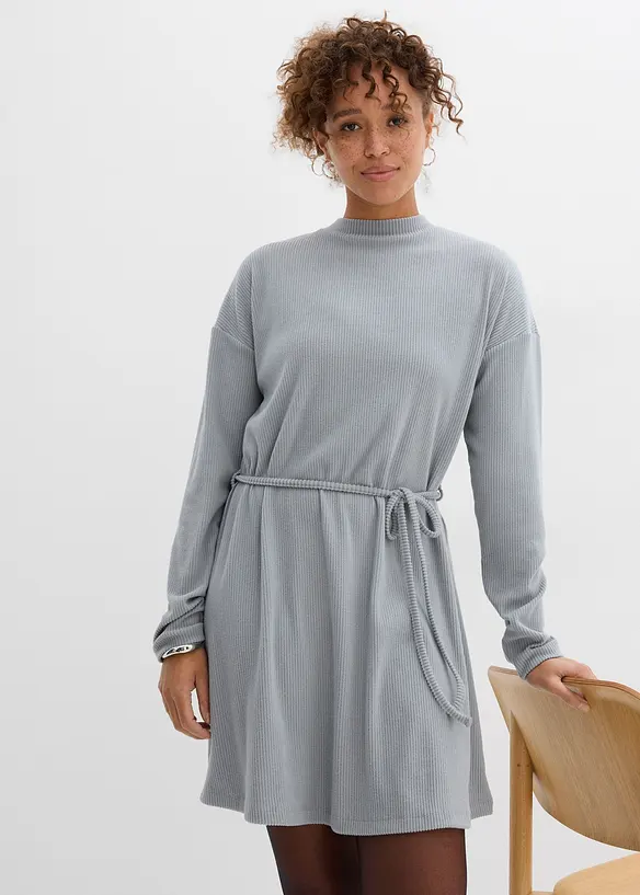 Geripptes Minikleid, bonprix