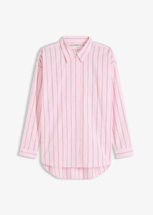 Hemdbluse aus reiner Baumwolle, bonprix