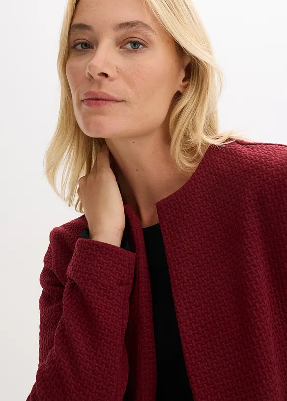 Kurzer Jersey-Blazer, bonprix