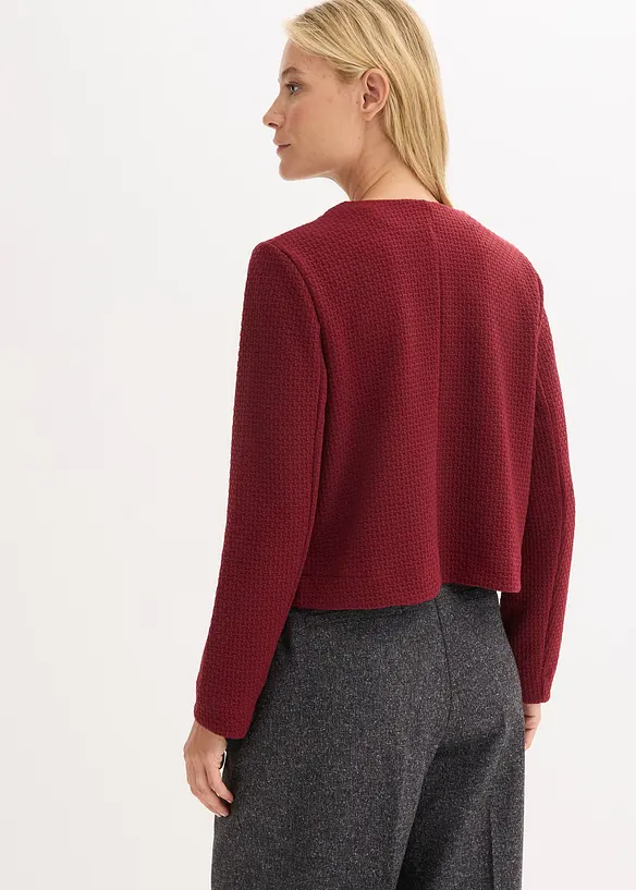 Kurzer Jersey-Blazer, bonprix