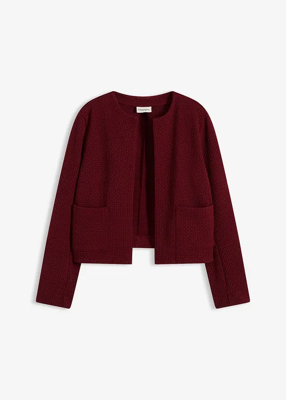 Kurzer Jersey-Blazer, bonprix