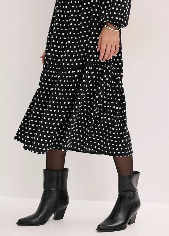 Robe midi en viscose fluide, bonprix