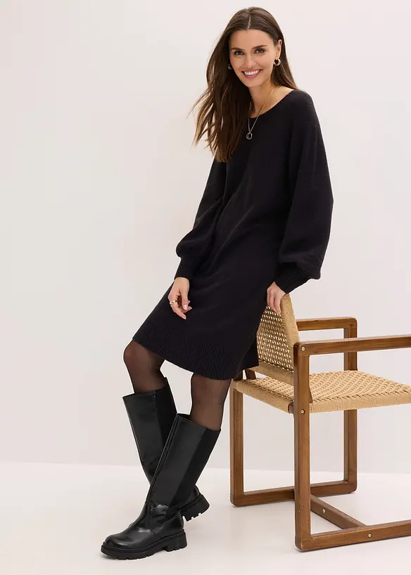 Kurzes Strickkleid, bonprix