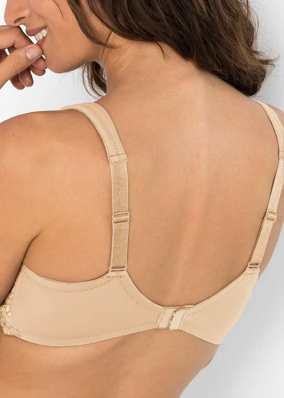 Soutien-gorge moul&eacute; &agrave; bretelles rembourr&eacute;es, bonprix