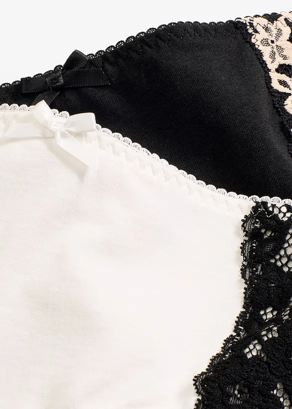 Lot de 4 culottes Maxi coton, bonprix