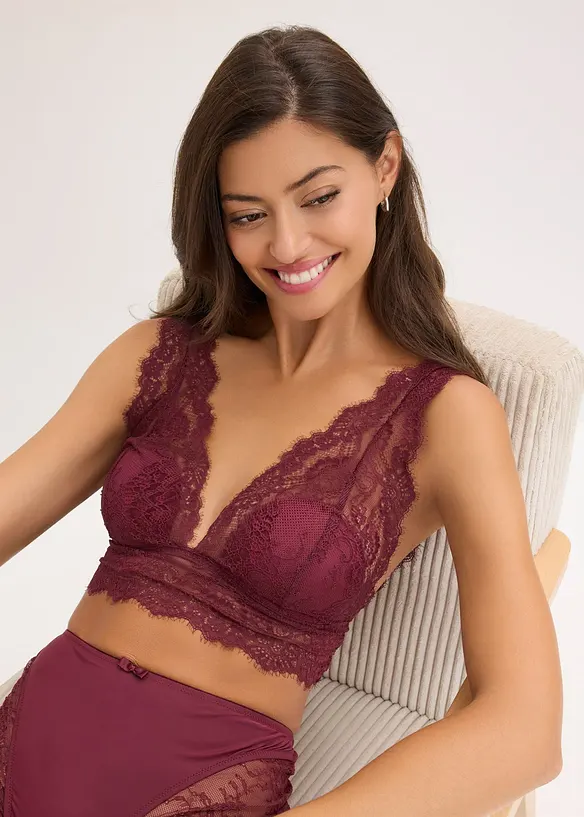 Bralette aus zarter Spitze, bonprix