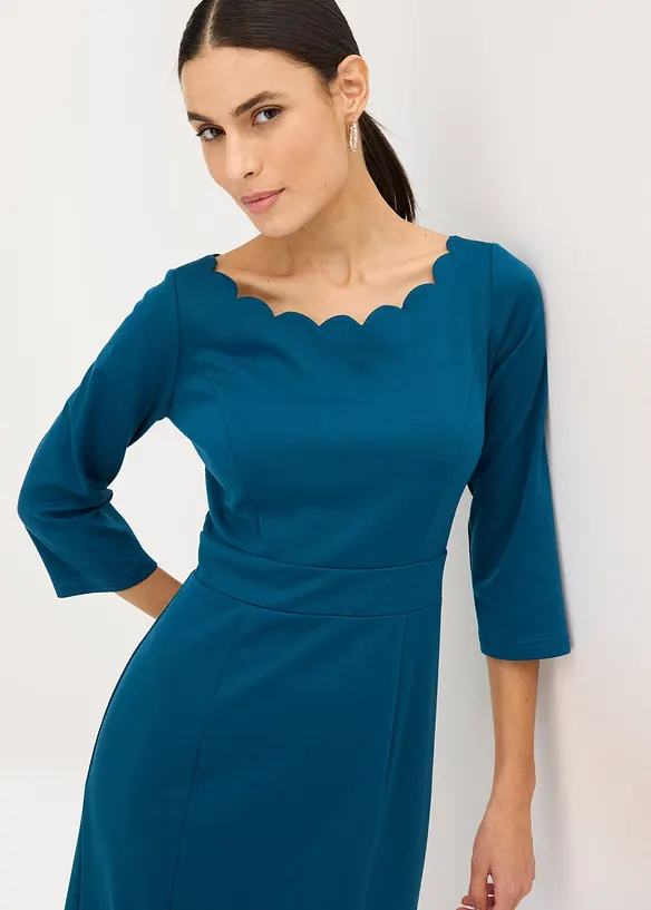 Robe fourreau en jersey milano, bonprix