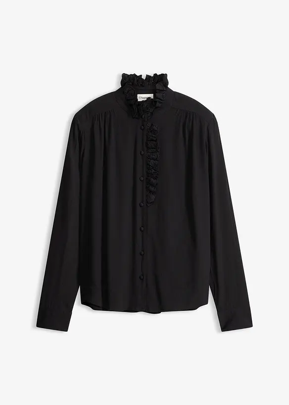 Bluse aus luftigem Cr&ecirc;pe, bonprix