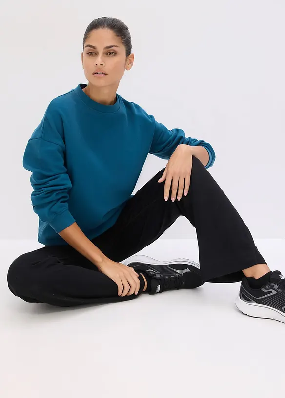 Sweat-shirt oversize 100% coton, bonprix