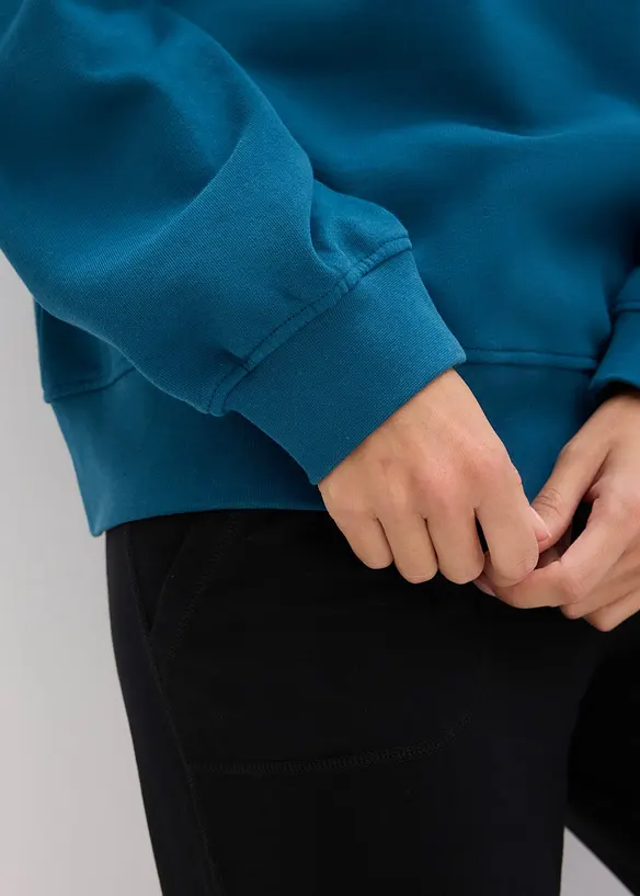 Sweat-shirt oversize 100% coton, bonprix