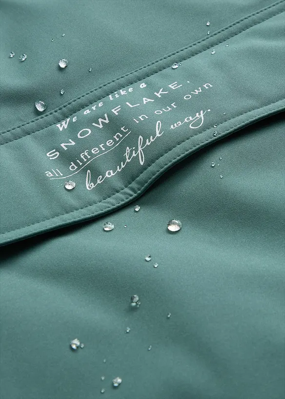 wasserdichte Ski Funktions-Schlupfjacke mit Fleece-Futter, bonprix