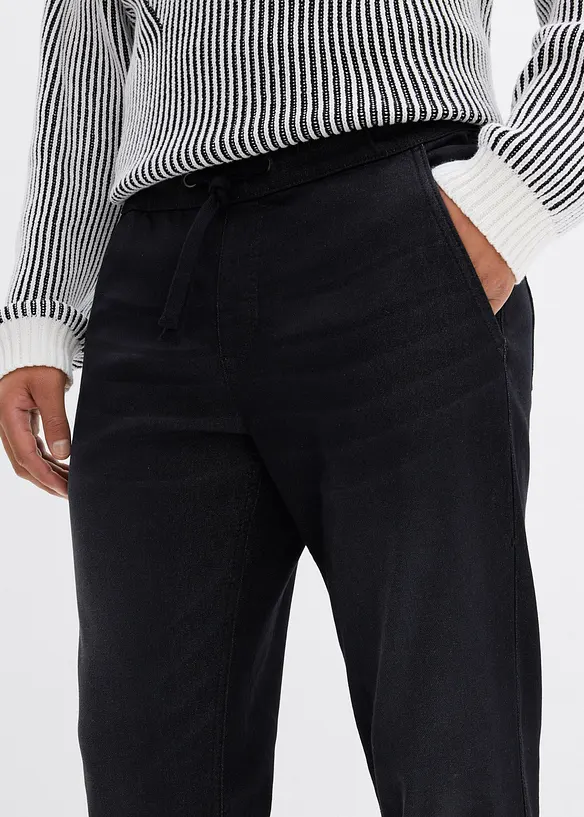 Jean sweat slim, droit, bonprix