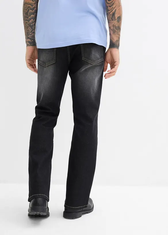 Classic Fit Stretch-Jeans mit Bequembund, Bootcut, bonprix