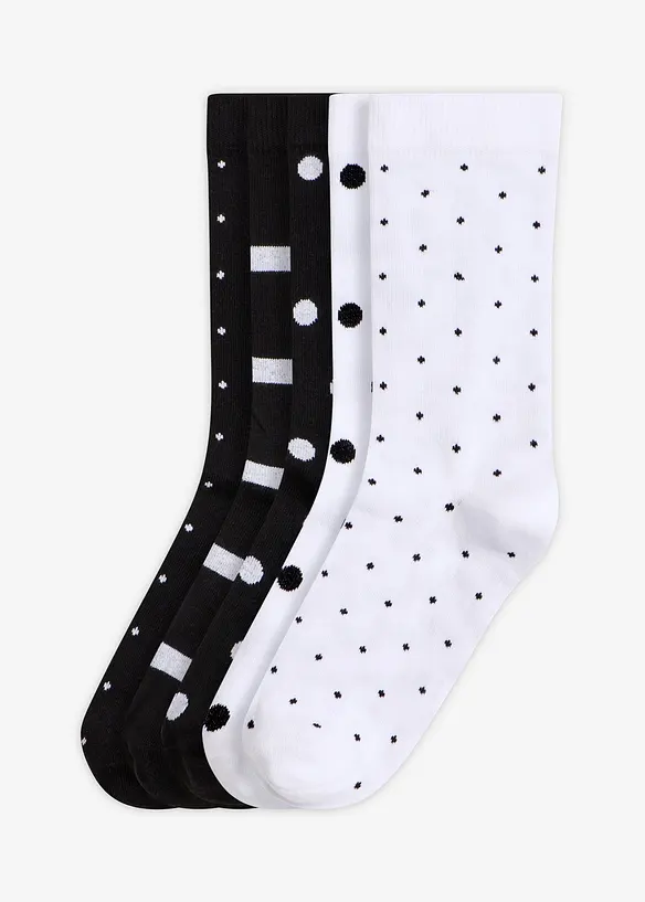 Socken mit Bio-Baumwolle (5er Pack), bonprix