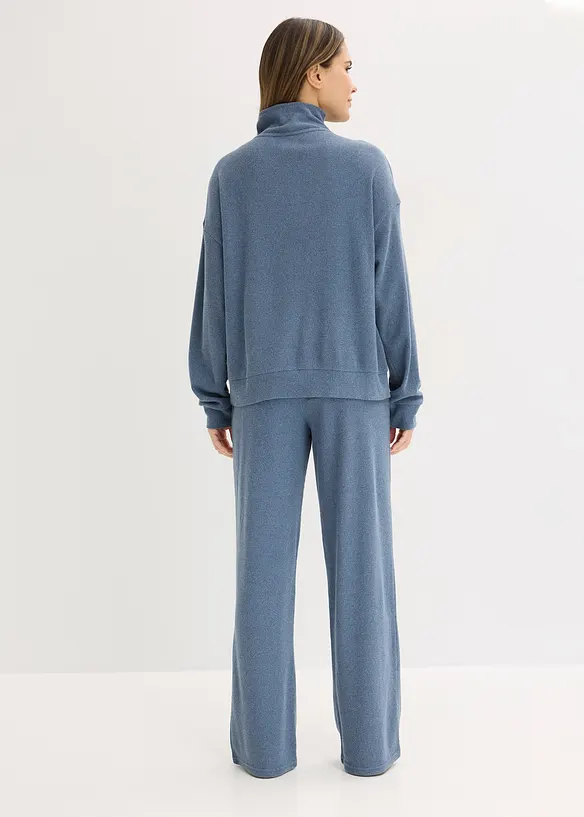 Hausanzug aus softem Waffeljersey, bonprix