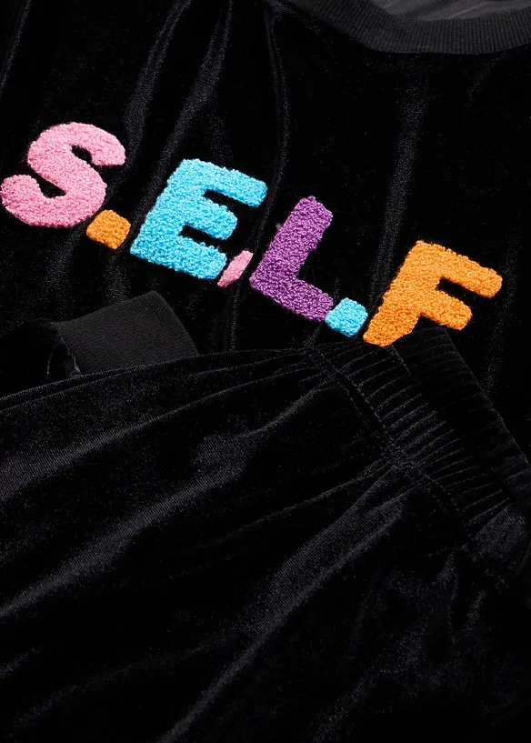 Hausanzug aus Samt, bonprix