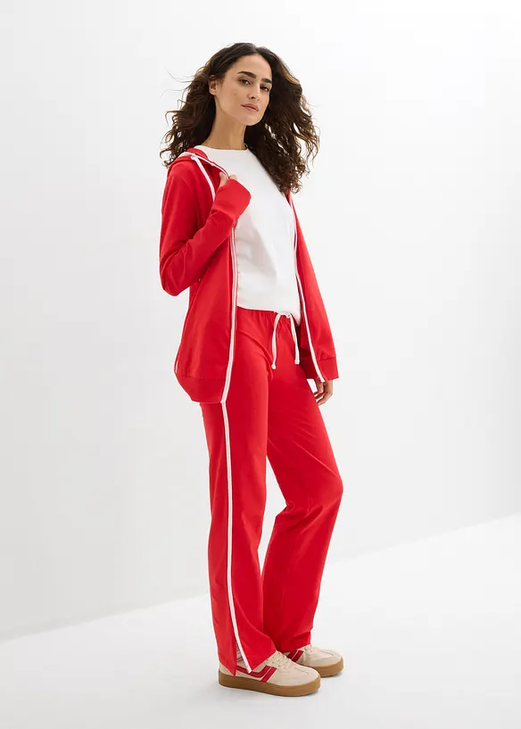 Stretch-Jogginganzug aus Baumwolle (2-tlg.Set), bonprix