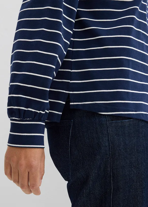 Langarmshirt aus reiner Bio-Baumwolle, bonprix
