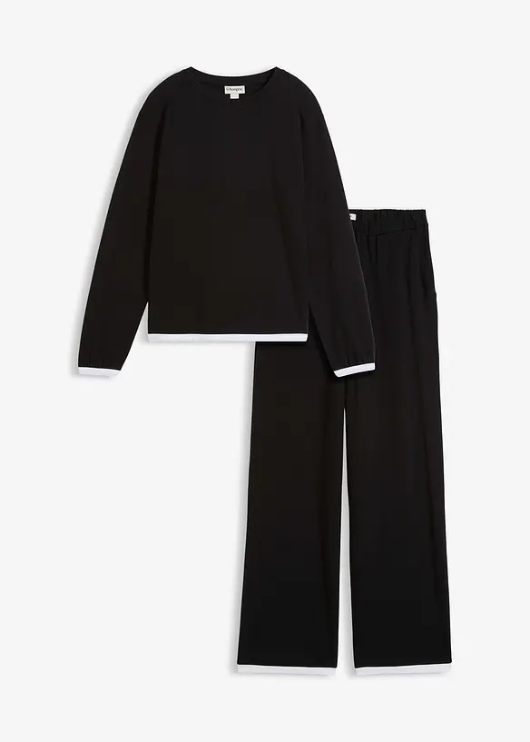 Baumwoll - Jogginganzug (Doppelpack 2-tlg. Set), bonprix