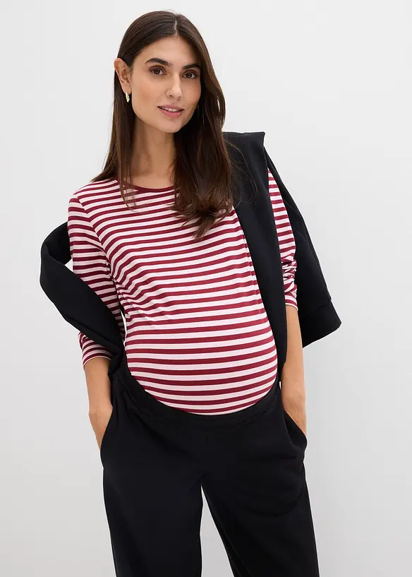 2-in-1 Umstandsweathose mit verstellbarem Bauchband, bonprix