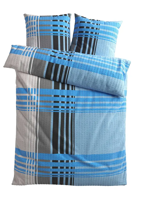 Seersucker-Bettw&auml;sche, bonprix