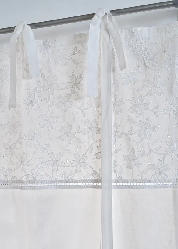Bindegardine mit Stickerei, bonprix