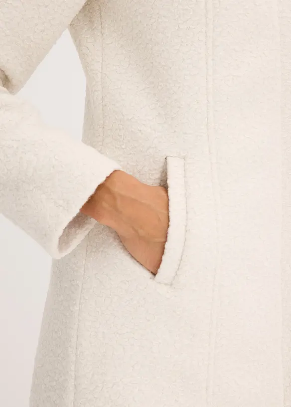 Bouclé-Kurzmantel, bonprix