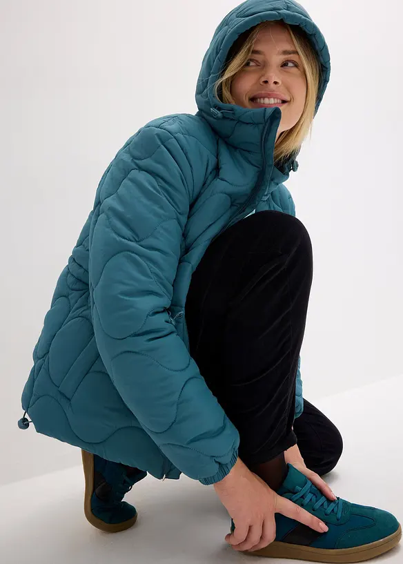 Veste matelassée à capuche, bonprix