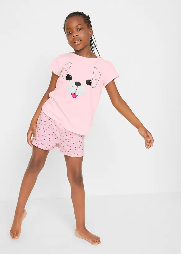 Shorty aus reiner Baumwolle (2-tlg. Set), bonprix