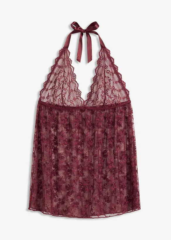 Neckholderkleid aus Spitze, bonprix